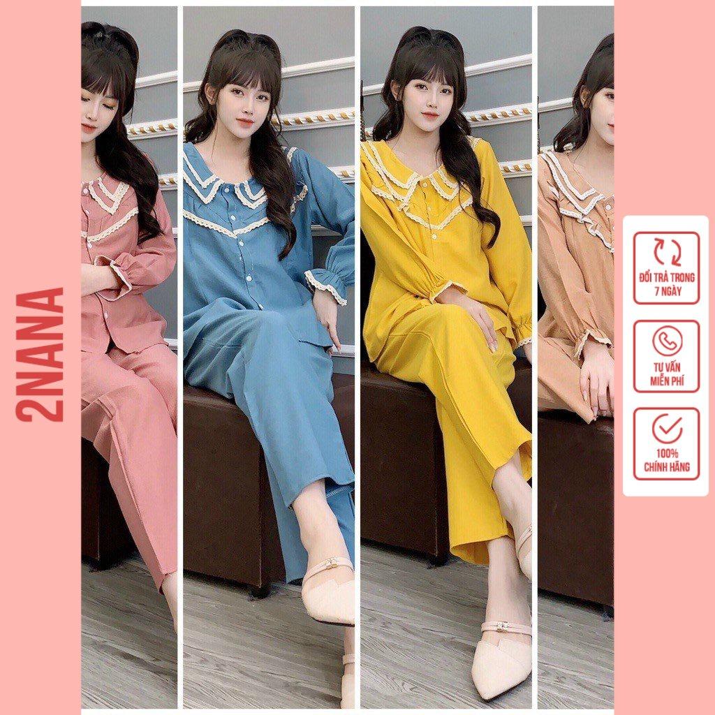 Bộ bầu thu đông dài + sau sinh chất nhung tăm mặc mùa Thu, Đông có chỗ cho con ti