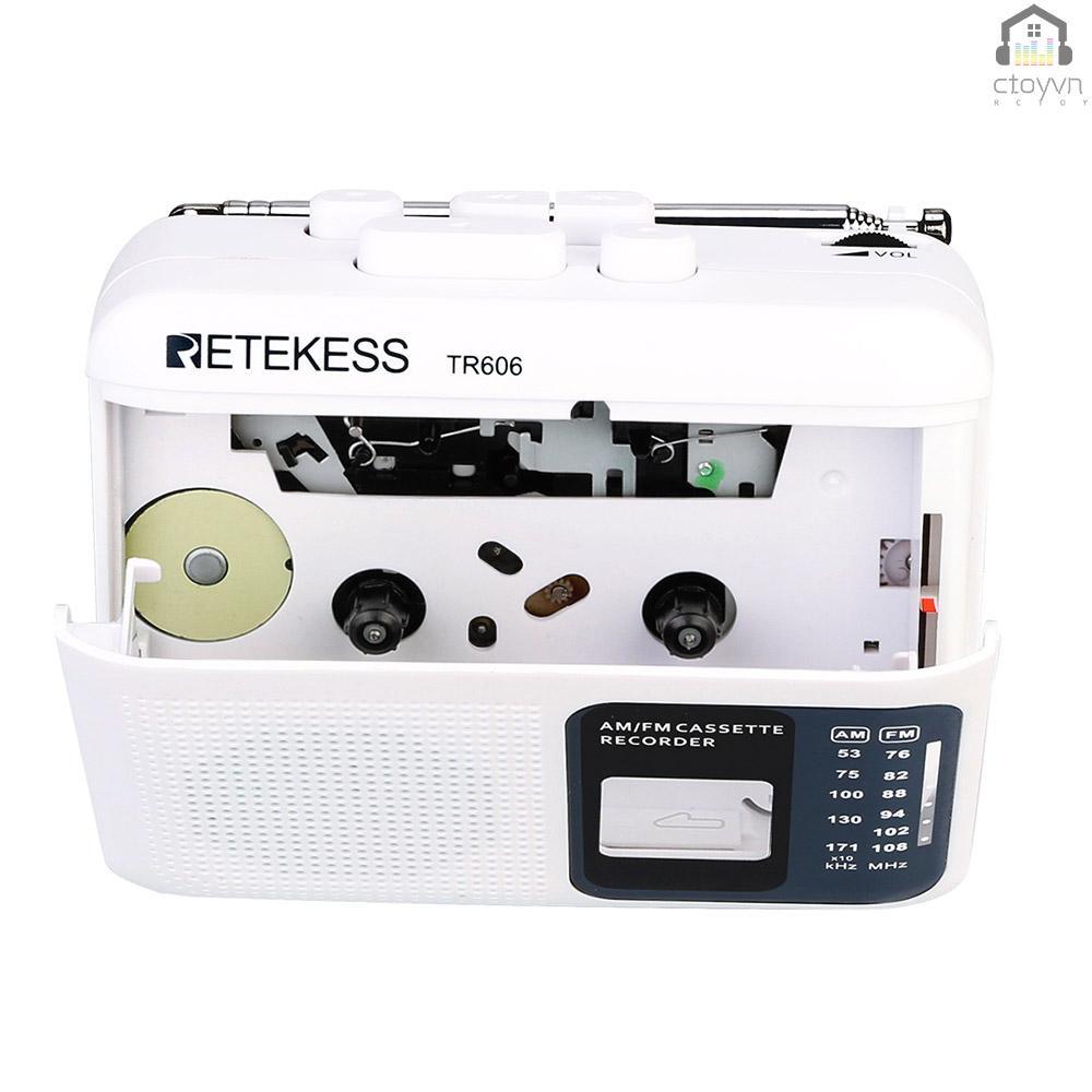 Radio mini Retekess TR606 có ăng ten kỹ thuật số