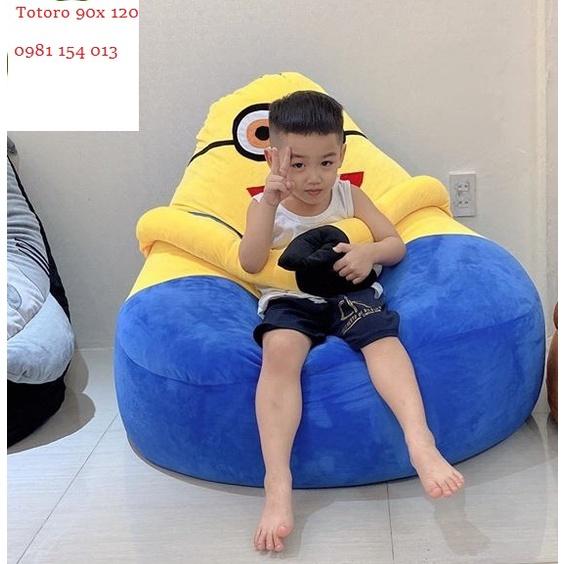 Ghế Lười hạt Xốp Minion siêu dễ thương cho các bé