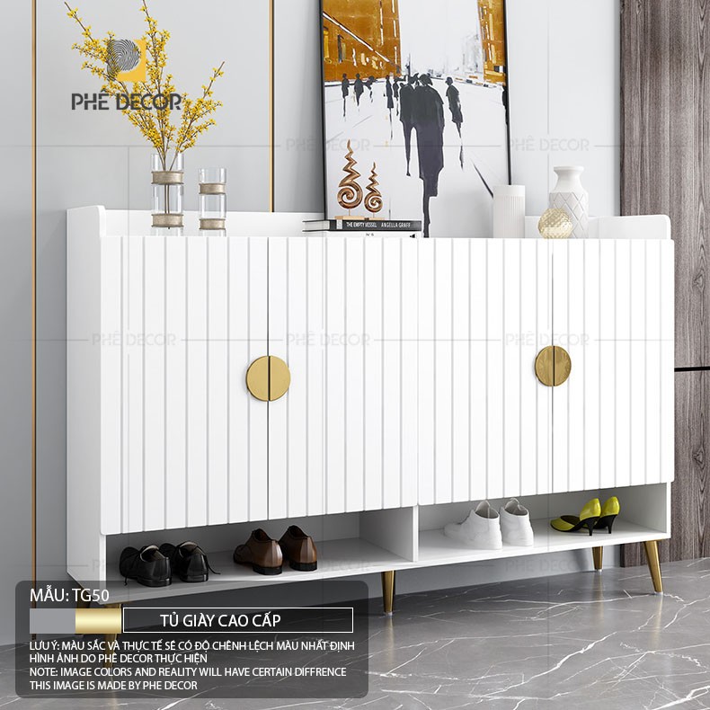 TỦ GIÀY CAO CẤP - TG50 - Dáng đứng 60x32,8x100