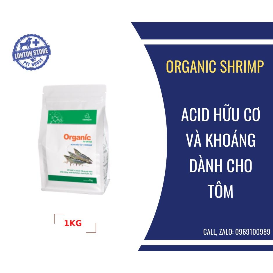 Organic for shrimp - Cung cấp khoáng chất cho tôm bóng vỏ, nặng cân, gói 1kg