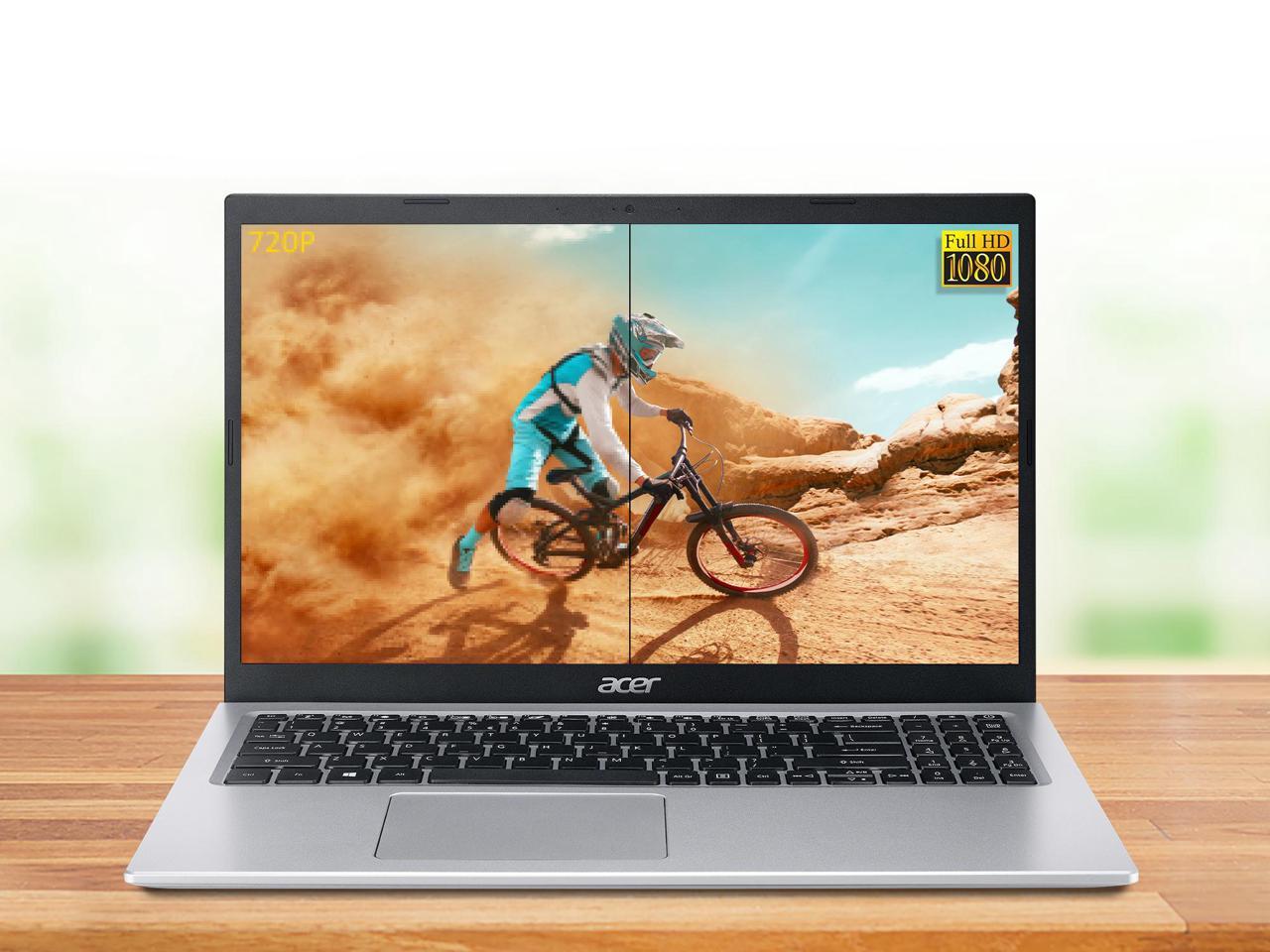 Laptop Acer Aspire 5 Core i3-1115G4/4GB/128GB/15.6&quot;FHD (1920 x 1080)/Iris Xe Graphics/Webcam/Windows 10 - Hàng nhập khẩu