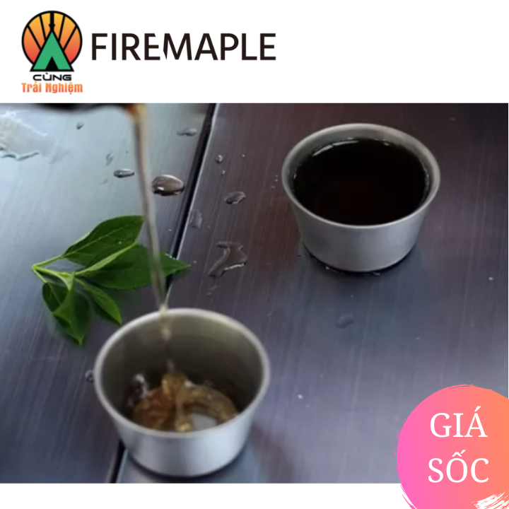 Tách trà bát nhã Firemaple Prajna FireMaple titanium 2 ly FMP-TEACUP