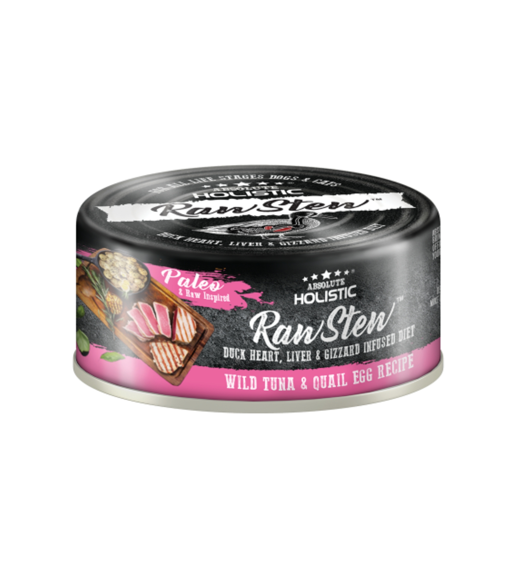 Pate bổ sung dinh dưỡng cho chó & mèo mọi độ tuổi ABSOLUTE PET HOLISTIC RAW STEW [ 70g