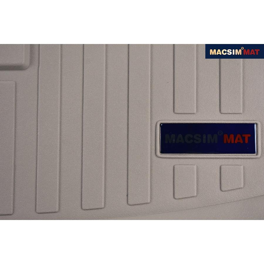 Thảm lót cốp xe ô tô ISUZU MUX nhãn hiệu Macsim chất liệu TPV cao cấp màu be
