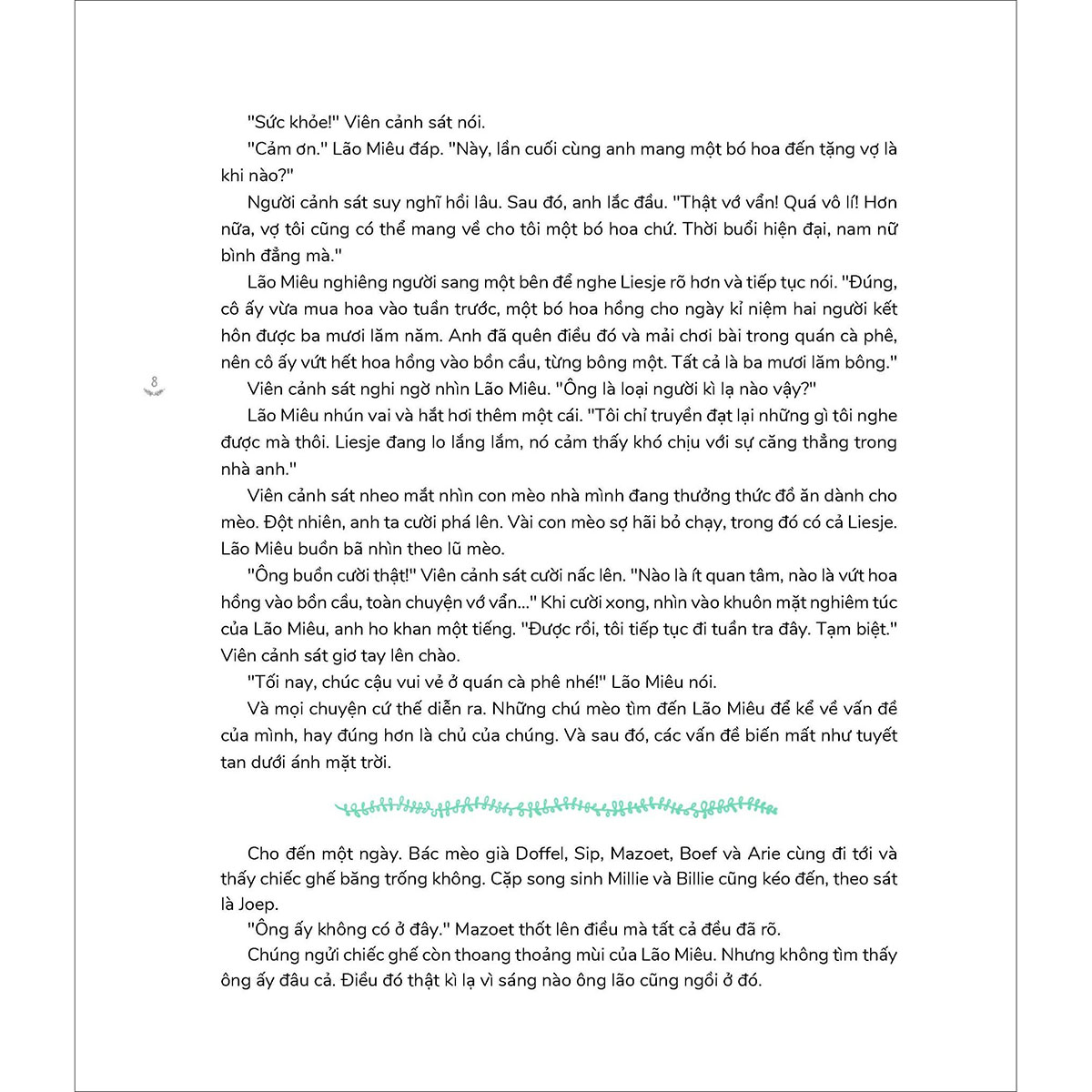 Sách Ông Lão Nói Chuyện Với Mèo Và Các Câu Chuyện Nhỏ