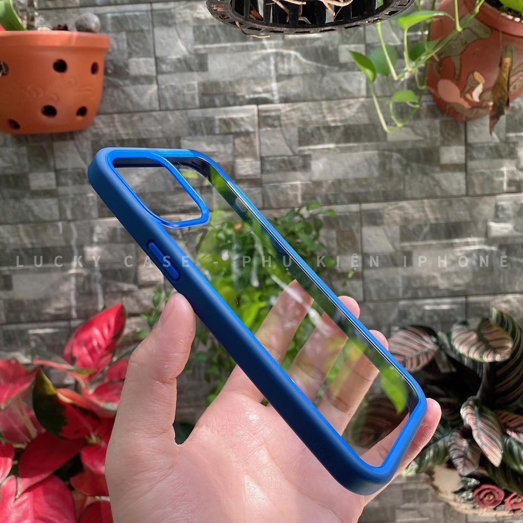 Ốp Lưng Viền Màu Likgus Chống Sốc IPhone 12 Mini/ 12/ 12 Pro/ 12 Pro Max