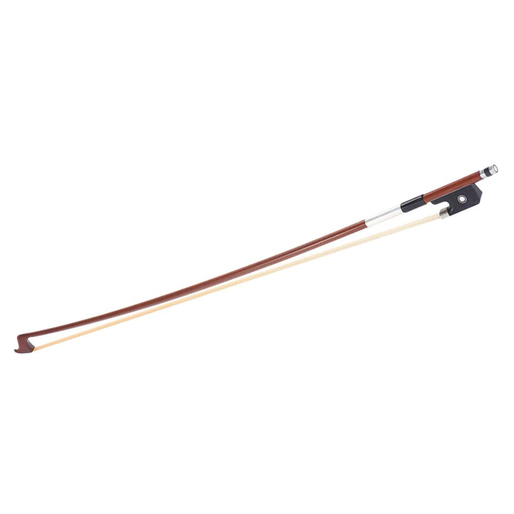 Cello Bow Well Balanced Brazilwood Cello Bow Horsehair Round Stick