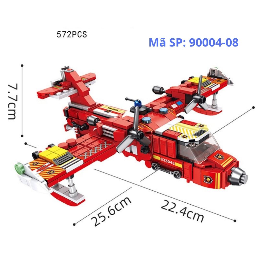 Đồ chơi lắp ráp mô hình ô tô máy bay lâu đài người máy robot thông minh cỡ lớn EASYKIDS giúp trẻ phát triển trí tuệ
