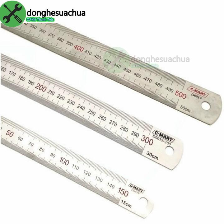 Thước lá C-Mart D0019-600 600mm (60cm)