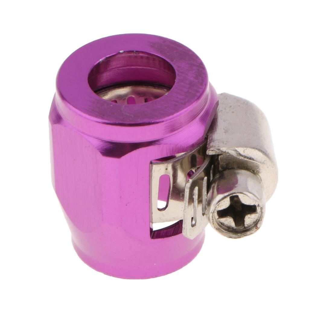AN4 4AN -4 Car Fuel Hose Clamp Oil Line Fastener Finisher