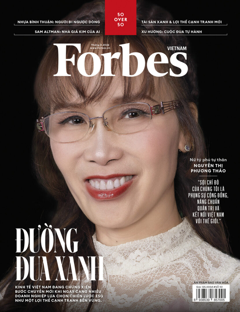 Đường đua xanh - Tạp Chí Forbes Vietnam số 151 tháng 3 2026