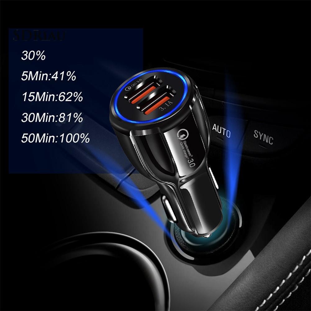 Tẩu Sạc Nhanh Qc 3.0 3.1a Cho Xe Hơi