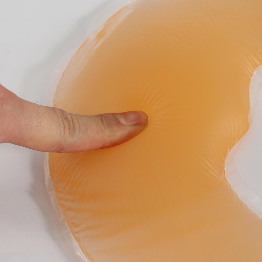 Massage Silicone Spa Headrest Pillow Round