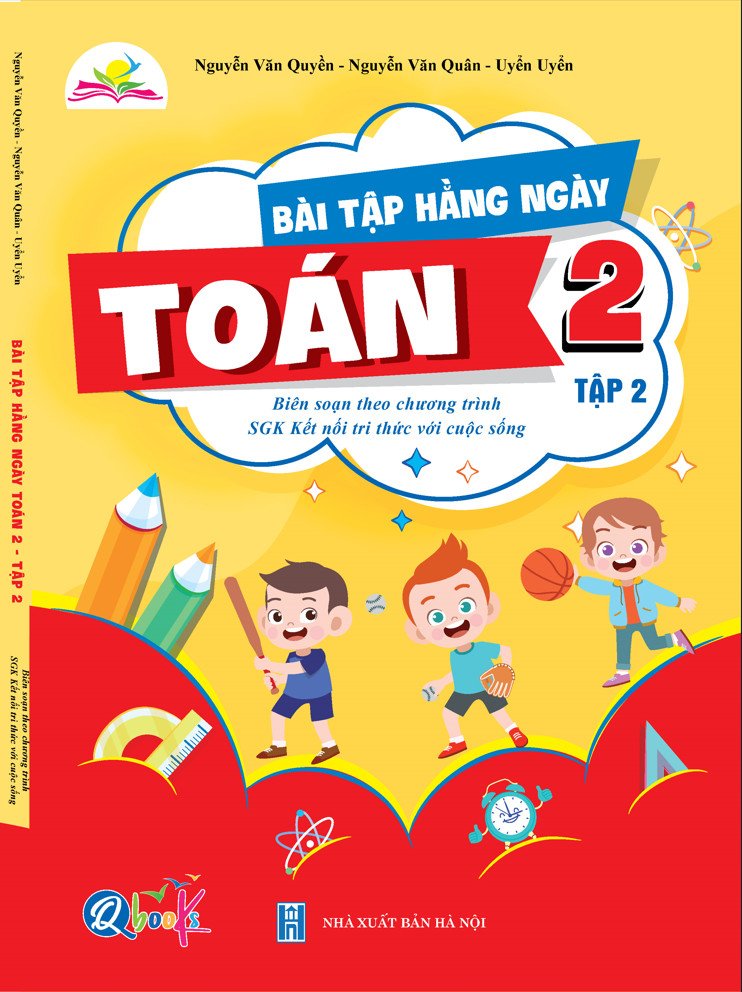 Combo Bài Tập Hằng Ngày Toán và Tiếng Việt Lớp 2 - kì 2 - Kết nối tri thức với cuộc sống (2 quyển)