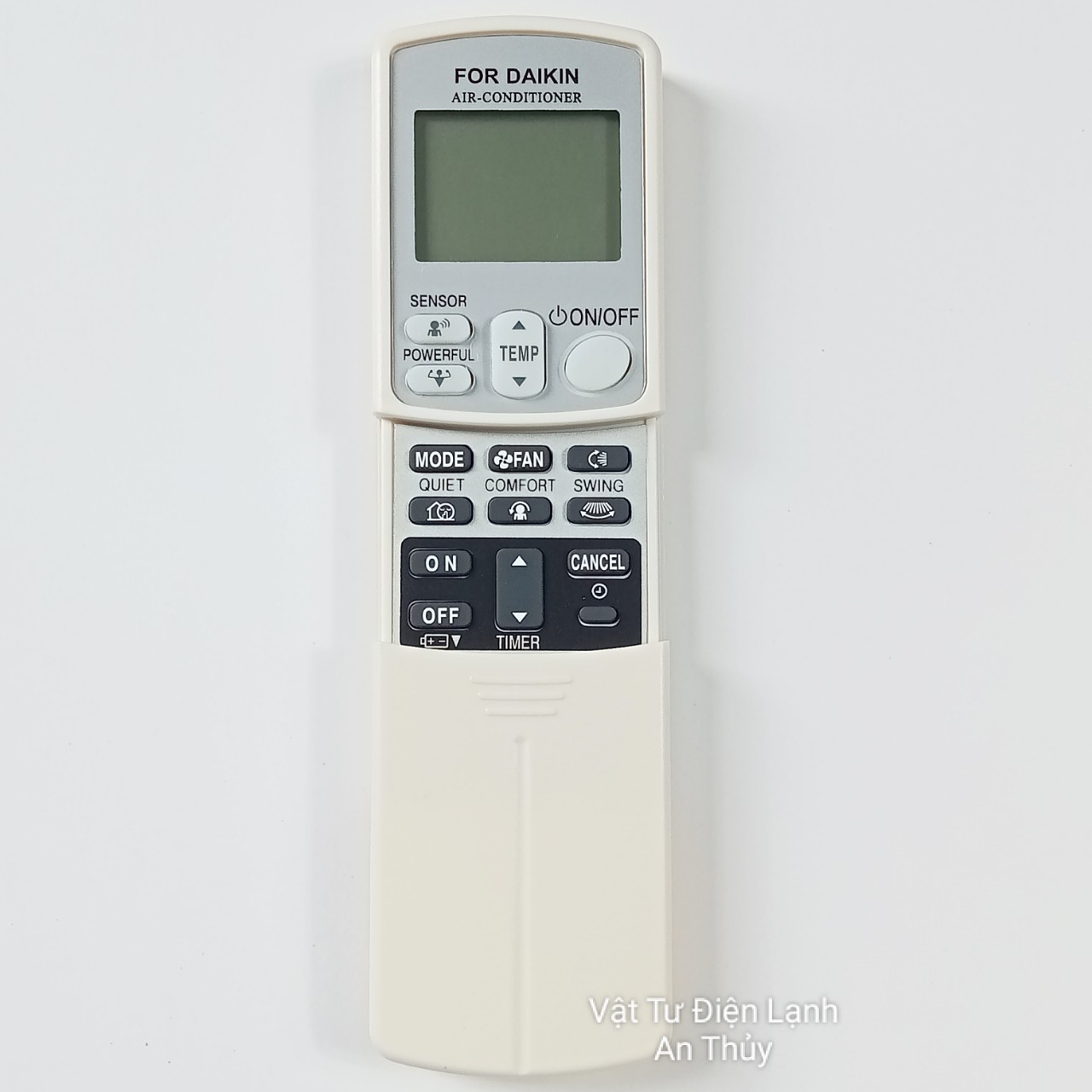Remote máy lạnh ĐAIKIN mặt trắng - Điều khiển máy lạnh ĐAIKIN - Remote điều hòa ĐAIKIN - Điều khiển điều hòa ĐAIKIN