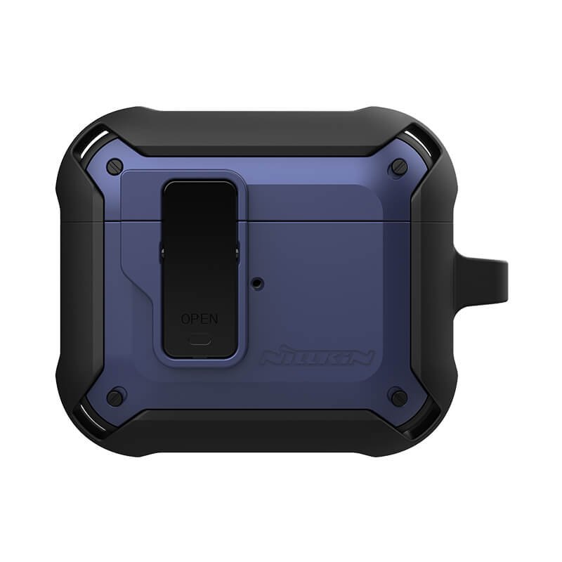 Bao case chống sốc dành cho Apple airpods 3 có nút mở nắp hiệu Nillkin Bounced Protective case - hàng nhập khẩu