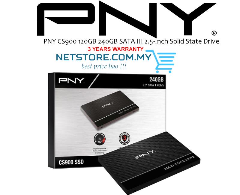Ổ CỨNG SSD PNY CS900 120gb - Hàng Chính Hãng