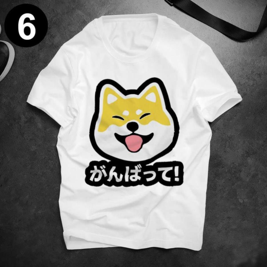 In hình Chibi Nhật Bản - Áo thun Cotton nam, nữ tay ngắn, cổ tròn