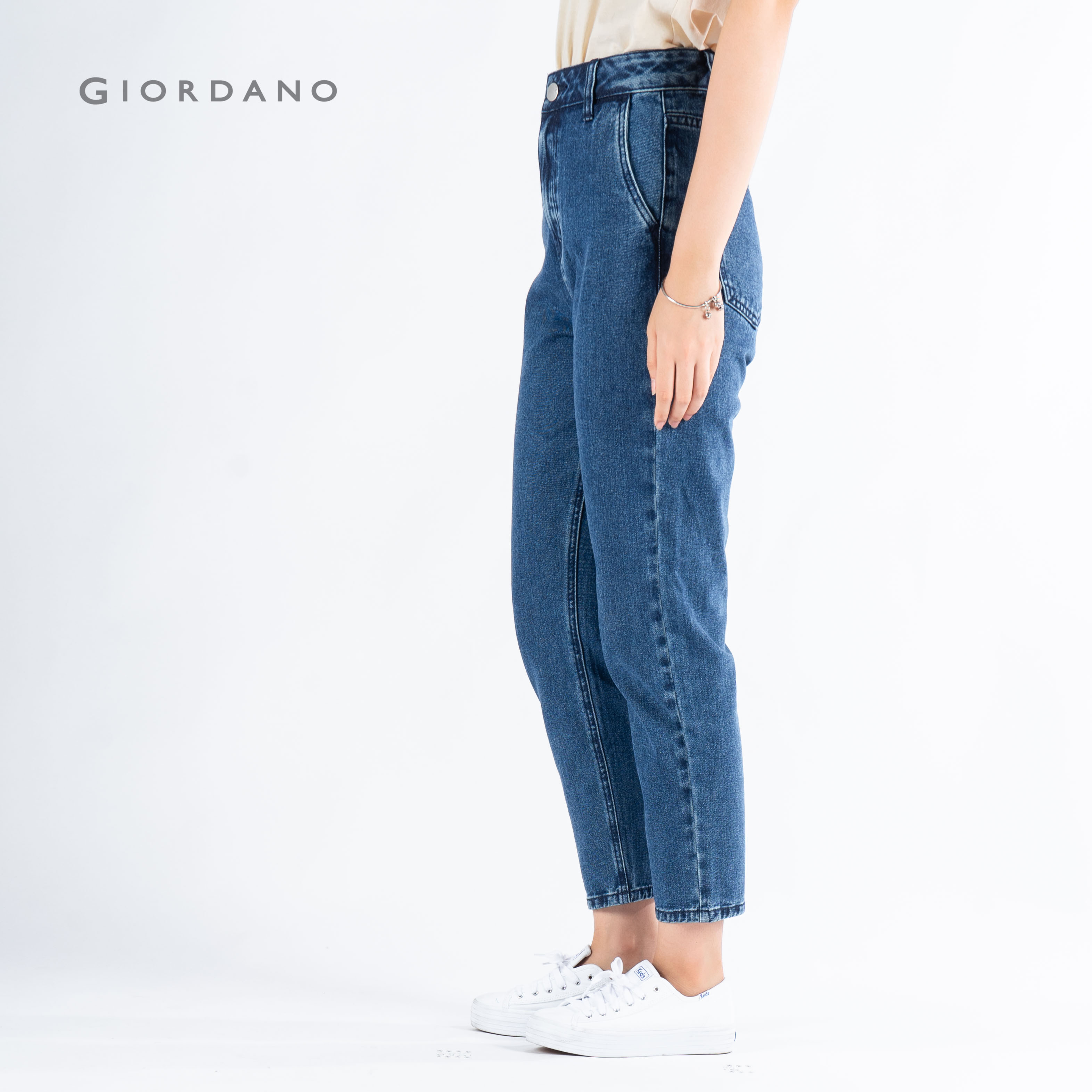 Quần Dài Nữ Giordano Jeans Ankle Length 05420309