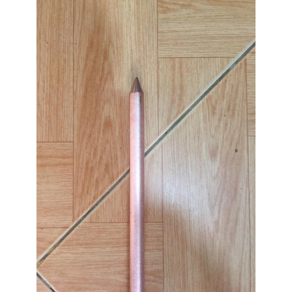 Kim thu sét mạ đồng phi 16 dài 1m