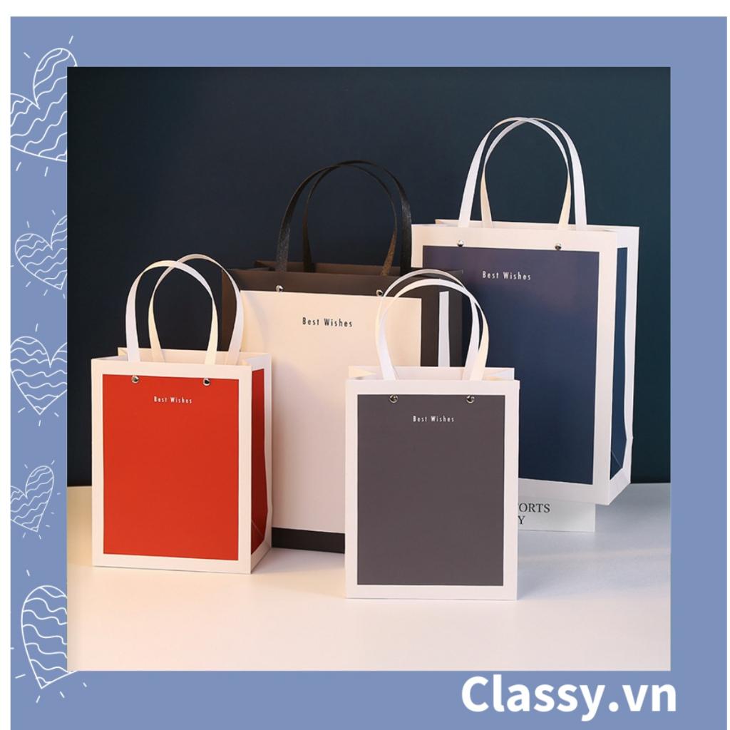 Túi quà tặng Classy, túi giấy quai xách dày dặn sang trọng Q1547