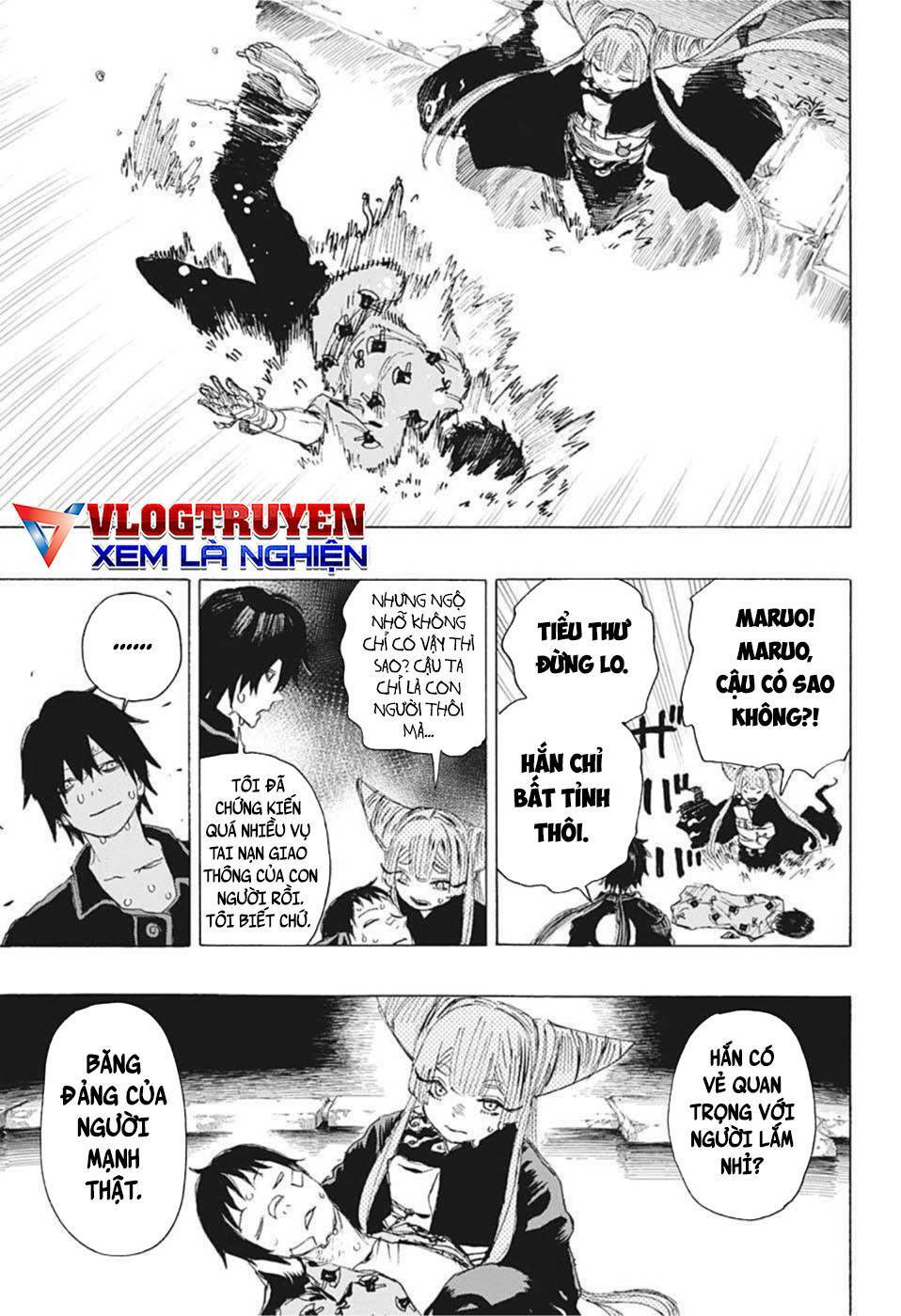 maruo và urara - yêu ma tranh bá chapter 17 9