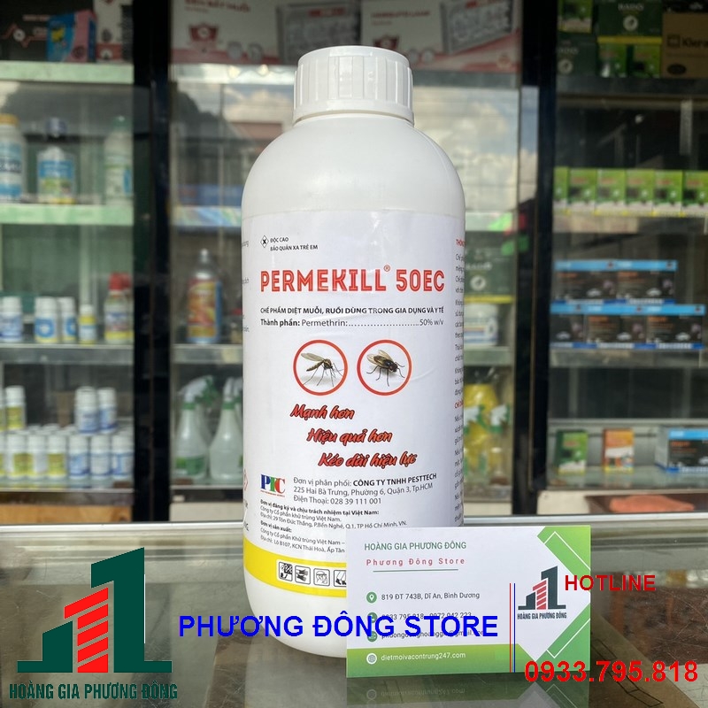 Thuốc diệt muỗi và côn trùng Perme Kill 50 EC-1 lít