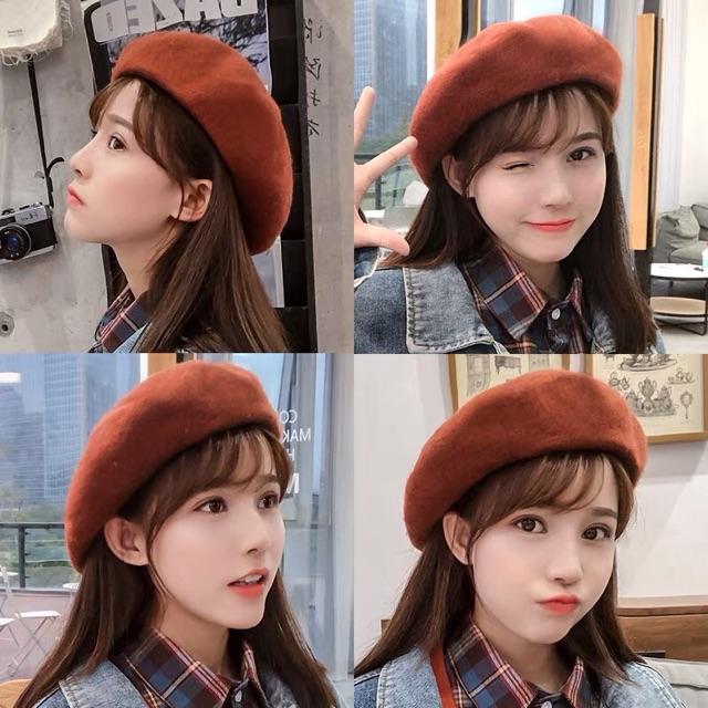 Mũ nồi nón nồi beret có dây rút