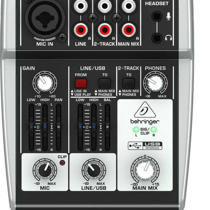 Mixer Behringer 302USB  chính hãng