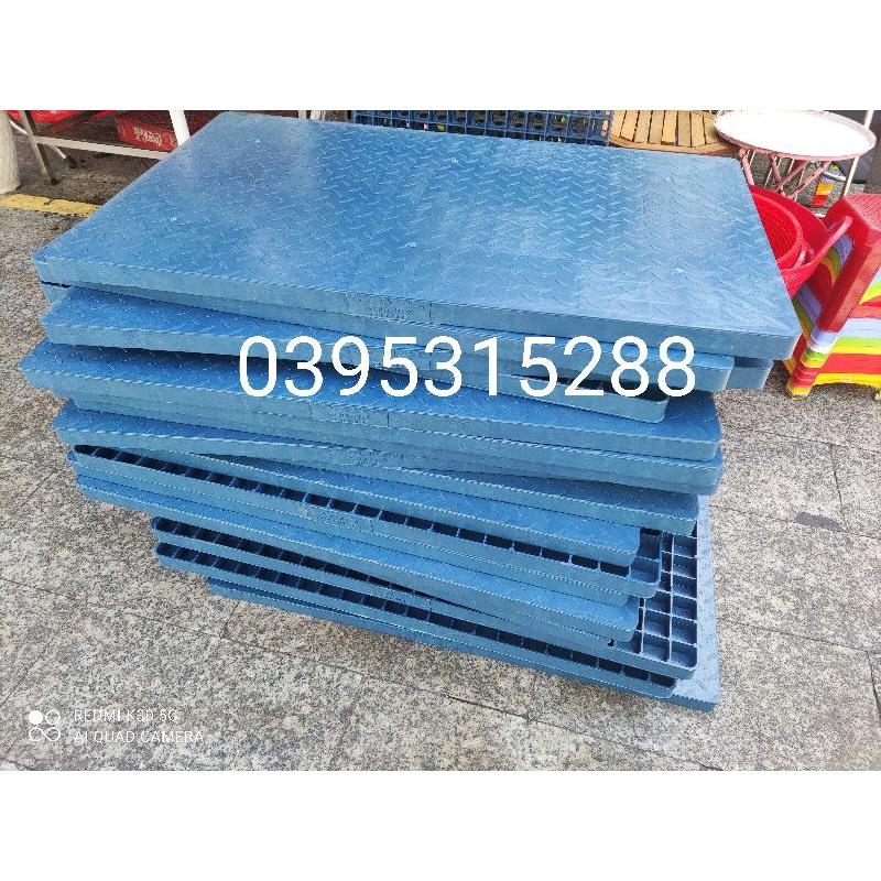 pallet không chân 600×100 mm ( mặt bít và mặt hở)