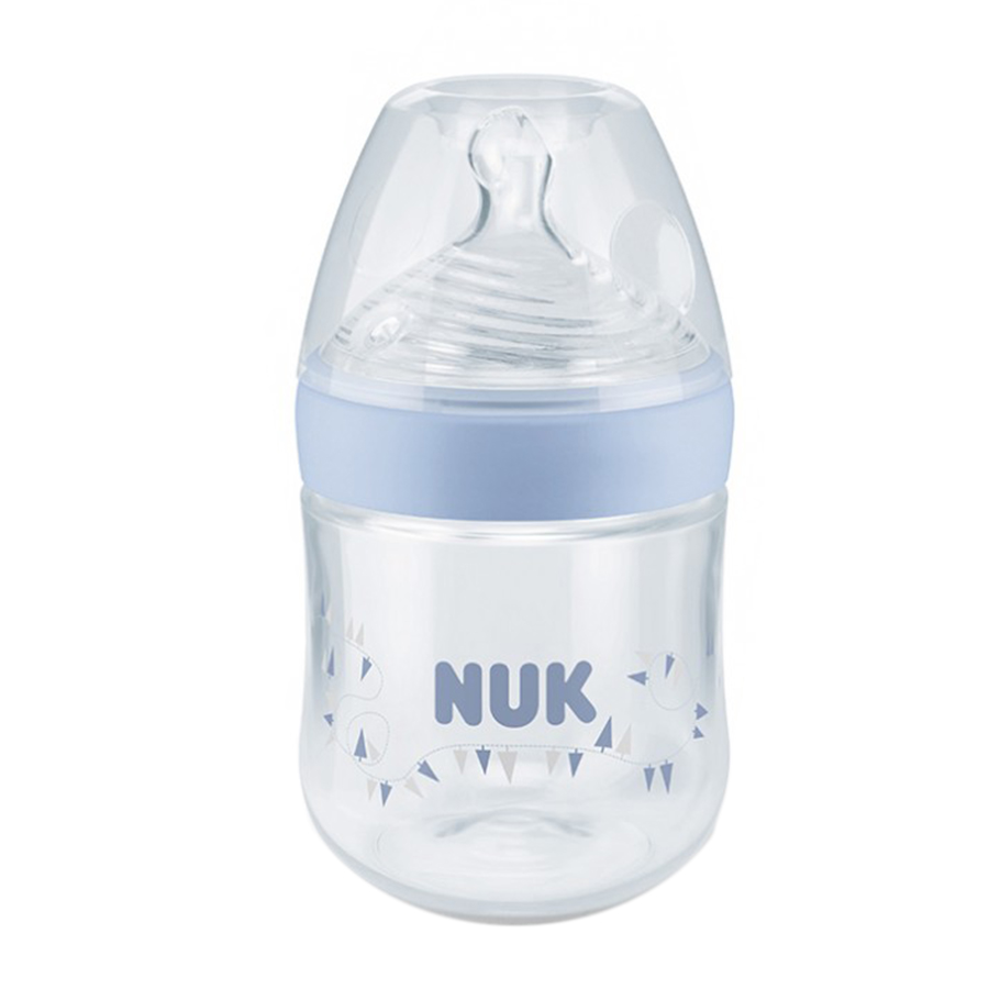 Bình Sữa NUK PP Nature Sense (150ml) Núm Ti Silicone S1 (Size M) NU21497