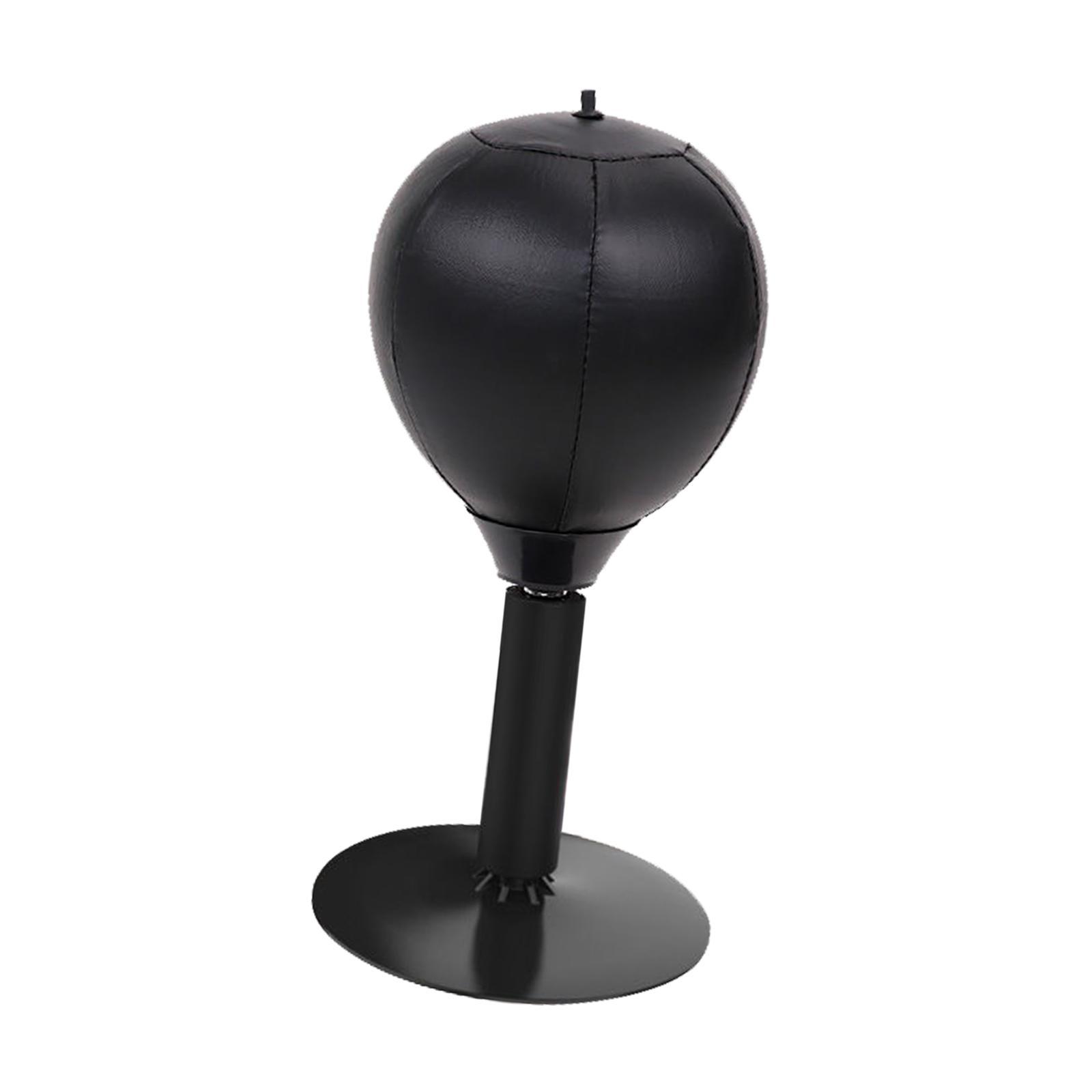 Punching Bag Speed Ball Desktop Boxing Ball for Exercise Red