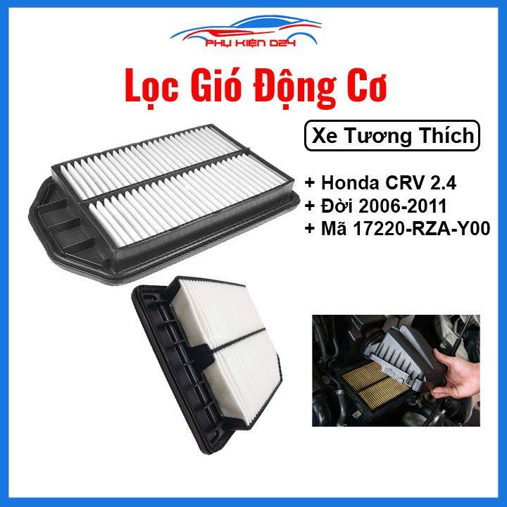 Lọc gió động cơ ô tô Honda CRV 2.4 2006-2011 Mã 17220-RZA-Y00
