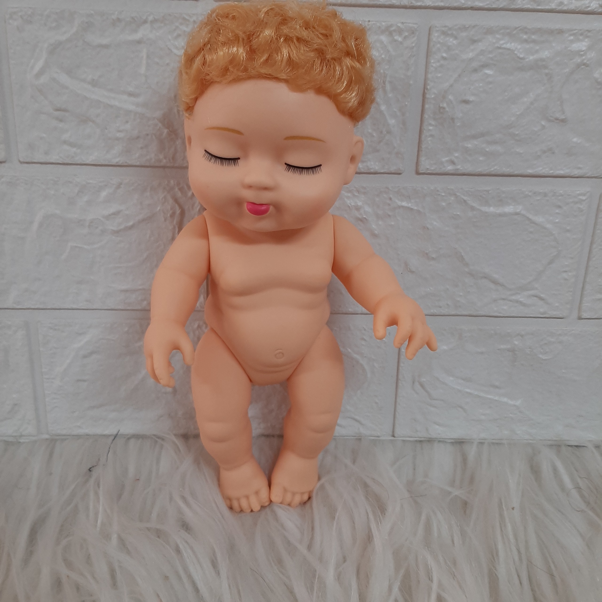 Búp Bê Nhựa Em Bé Ngủ Đông 25cm - Sleeping 10 Inch Doll