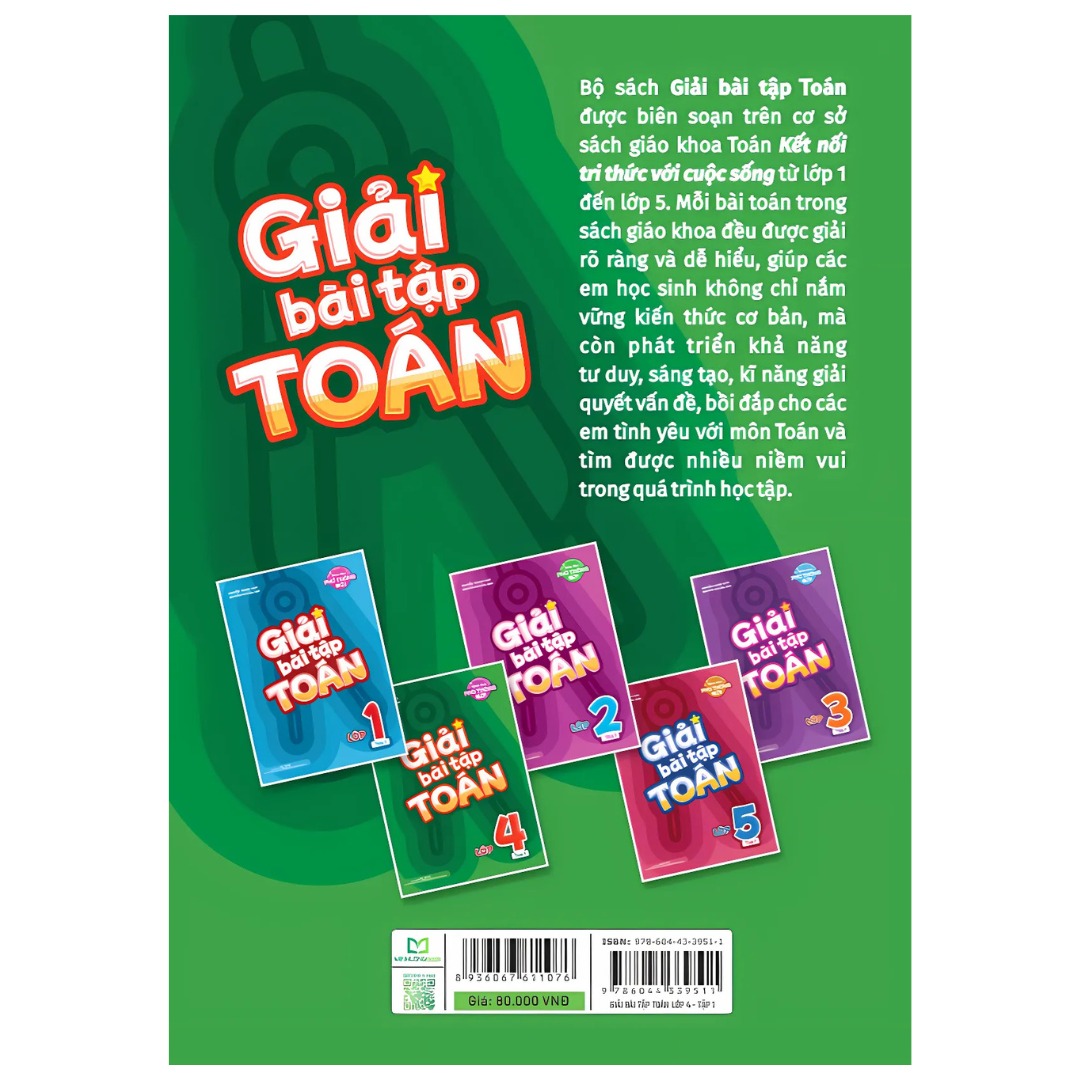 Sách Giải Bài Tập Toán Lớp 4 (Theo Chương Trình Giáo Dục Phổ Thông Mới)