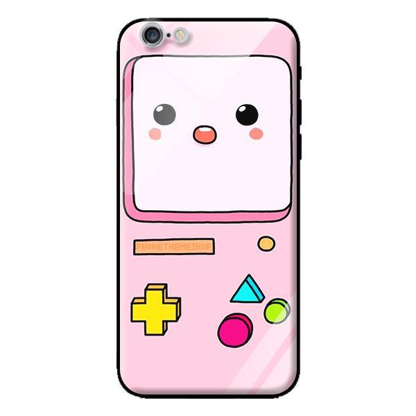 Ốp kính cường lực cho iPhone 6 Game Hồng - Hàng chính hãng