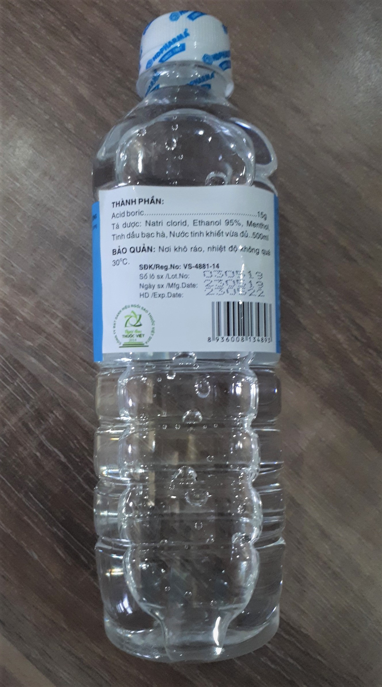 COMBO 2 CHAI NƯỚC SÚC MIỆNG H-B 500ML