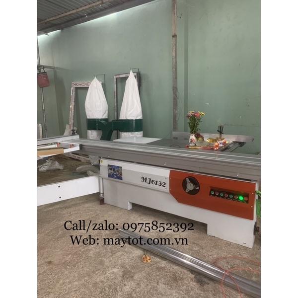 Cưa bàn trượt MJ6132 sài điện 380V/220V