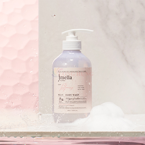 Sữa tắm hương nước hoa Jmella In France Blooming Peony cung cấp độ ẩm cho da (500ml) - Hàng chính hãng