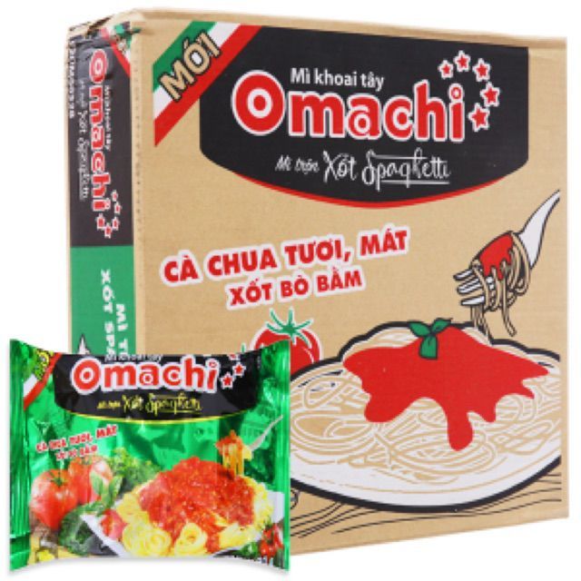 Omachi sốt spagetti 1 thùng