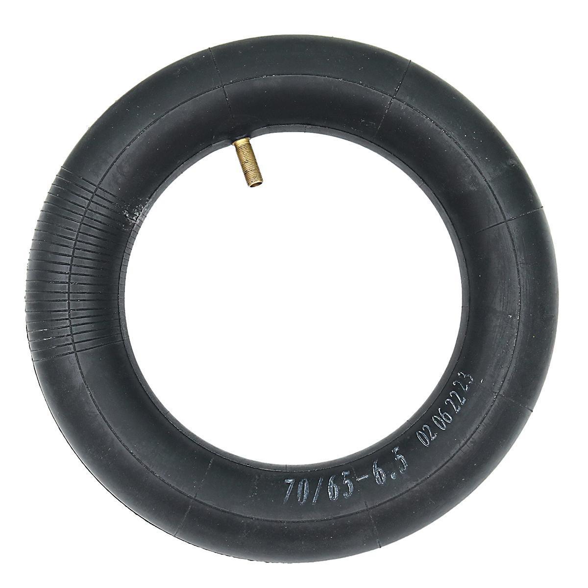 10 inch 70/65-6.5 10x2.70-6.5 Ống bên trong đặc biệt cho xe tay ga điện Color: Bent