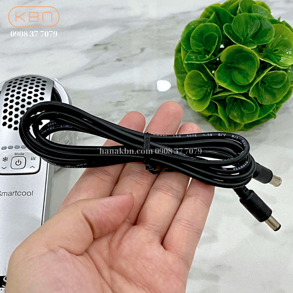 Phụ Kiện Dây Kết Nối Máy Điện Di Smart Cool Hàn Quốc - Dây Kết Nối Máy Vào Adaptor (Hàng Chính Hãng)