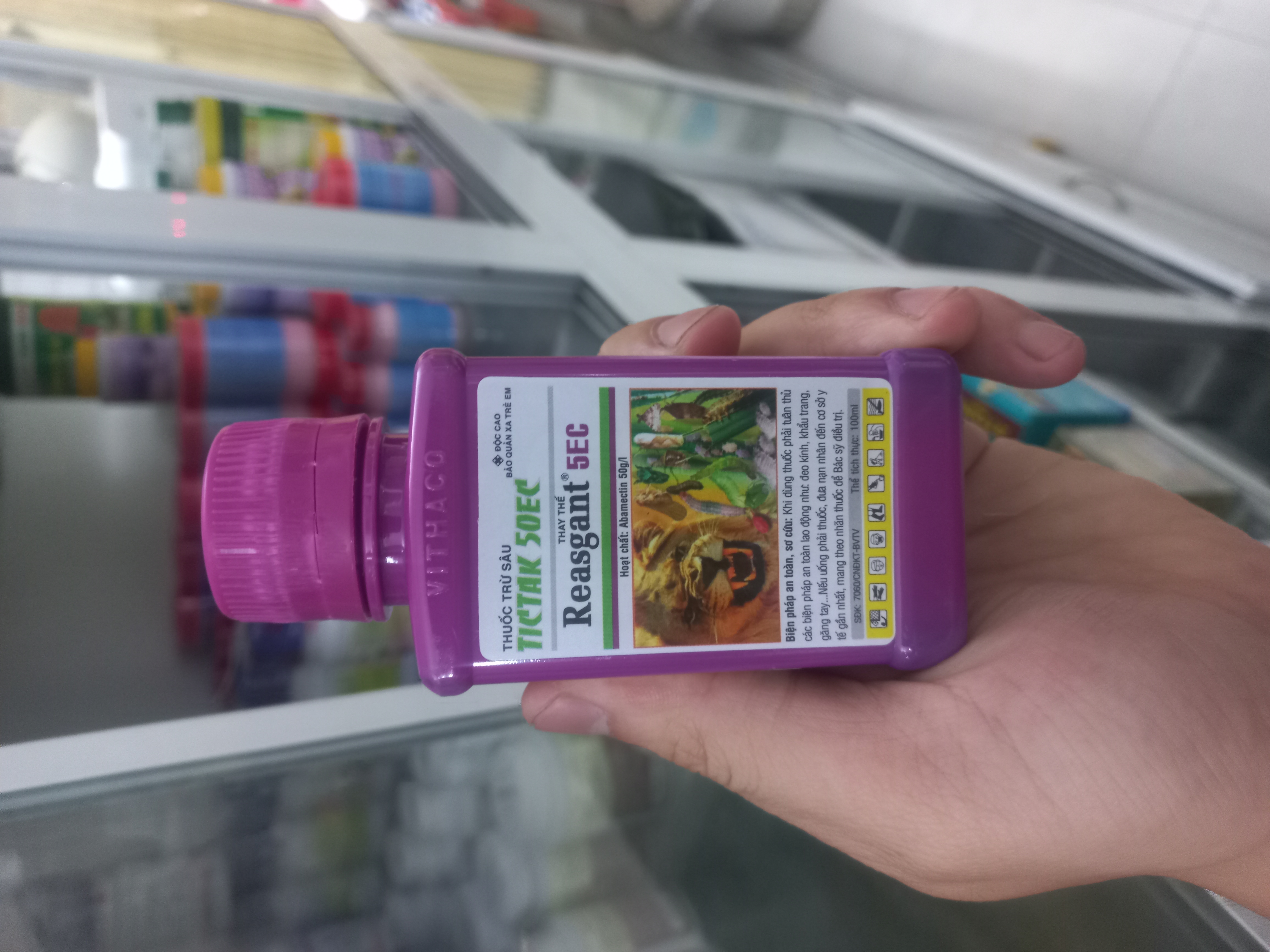 Thuốc trừ sâu sinh học Reasgant 5EC  100ml