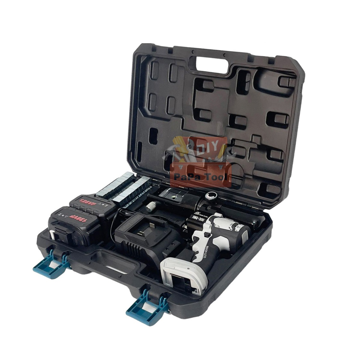 Máy Ép Cos Thủy Lực Dùng Pin Dalushan HMQ-300 – 16-300mm²