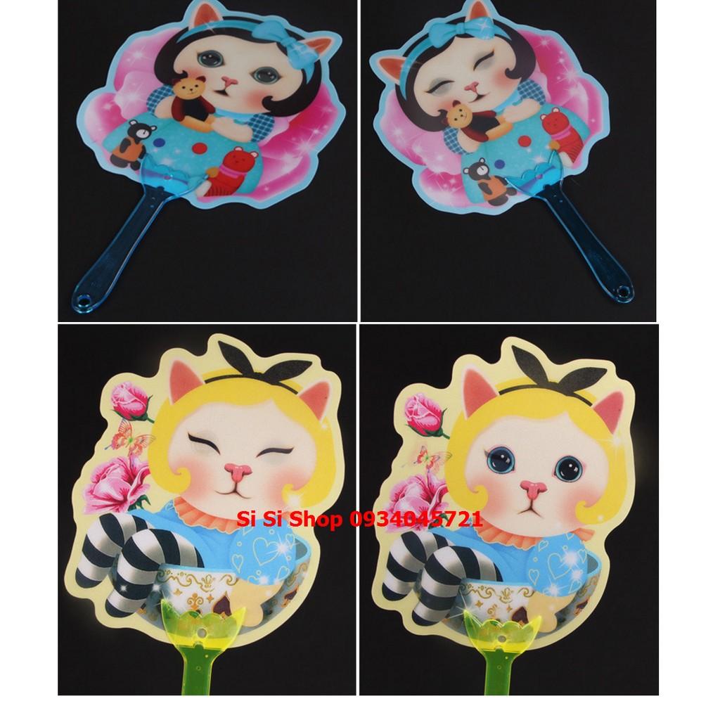 Combo 2 quạt tay 3D