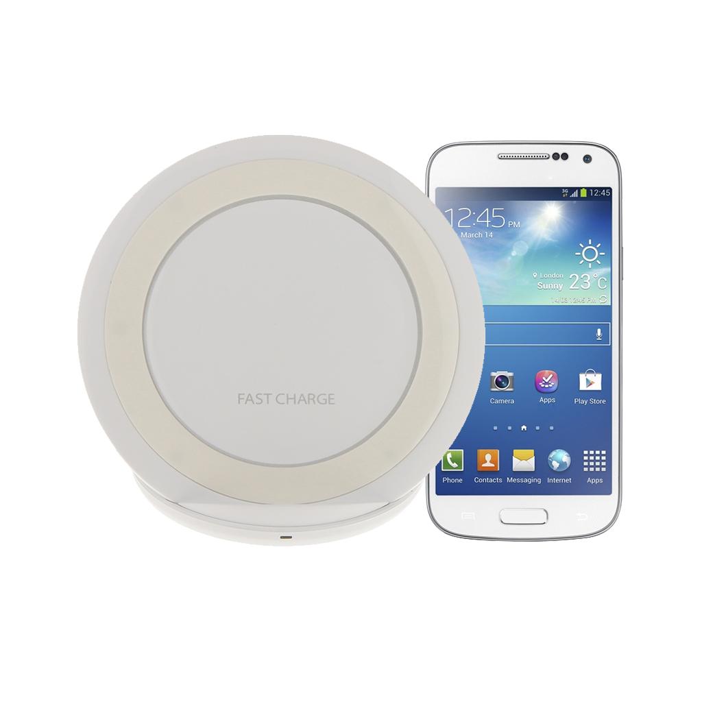 5xWireless Fast Charging Stand White for Samsung EP-NG930 Galaxy S7/S7 Edge