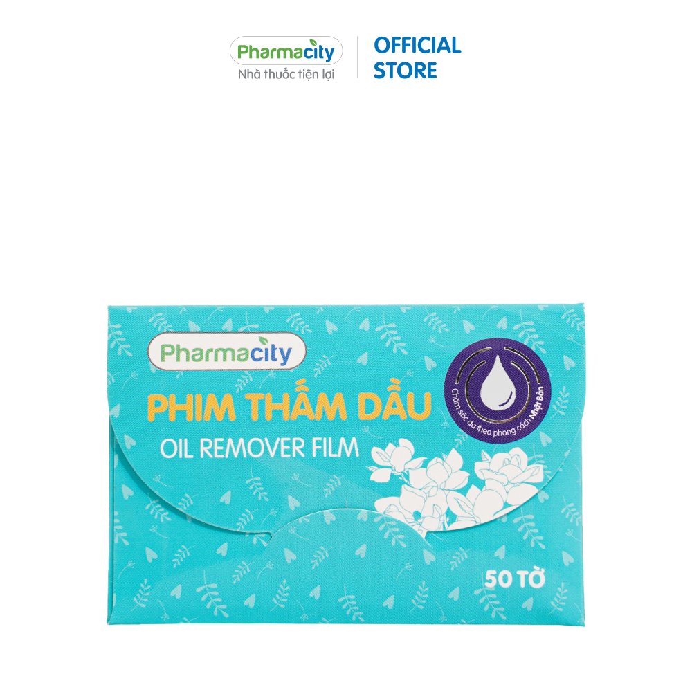 Phim thấm dầu Pharmacity Oil Remover Film (Gói 50 tờ)