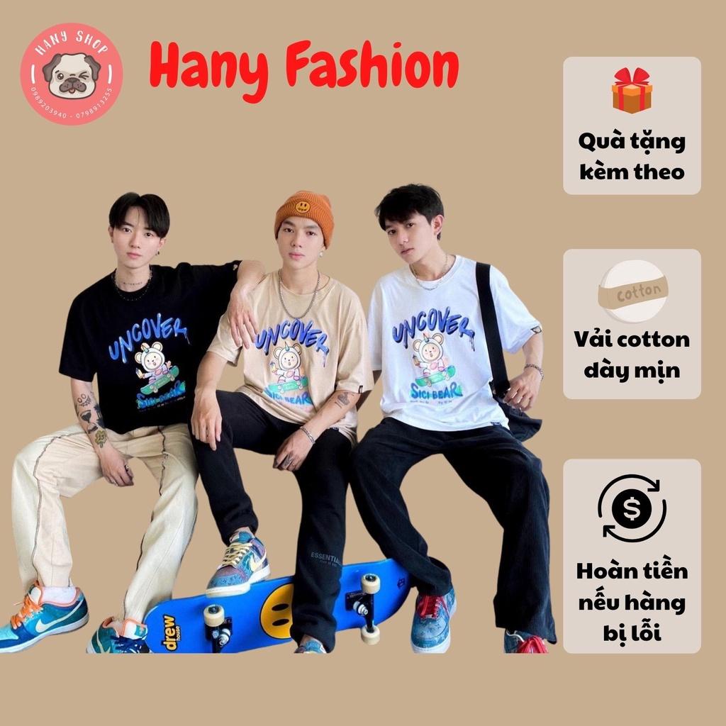 Áo thun unisex tay lỡ UNCOVER SKATEBOARD || Hany shop