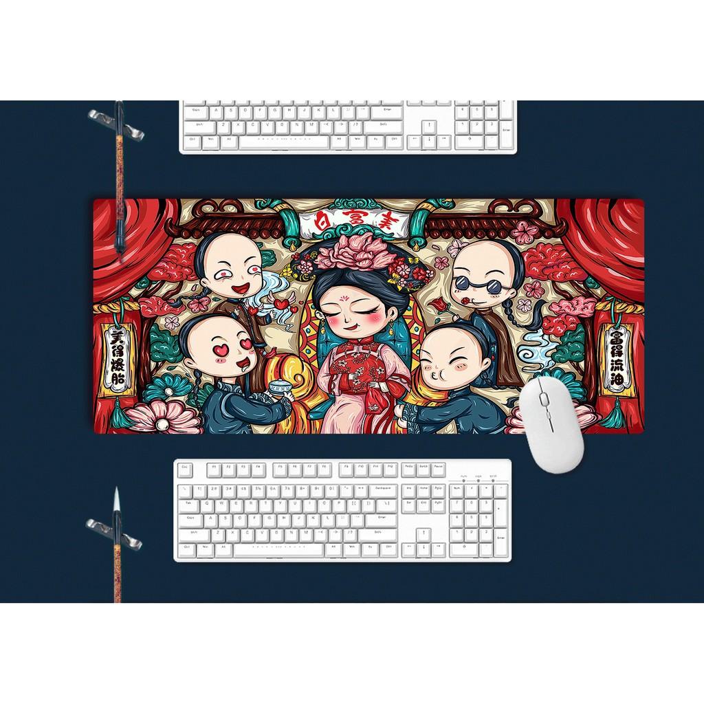 Thảm trải bàn làm việc Deskpad - Lót chuột mouse pad tấm lót bàn di chuột